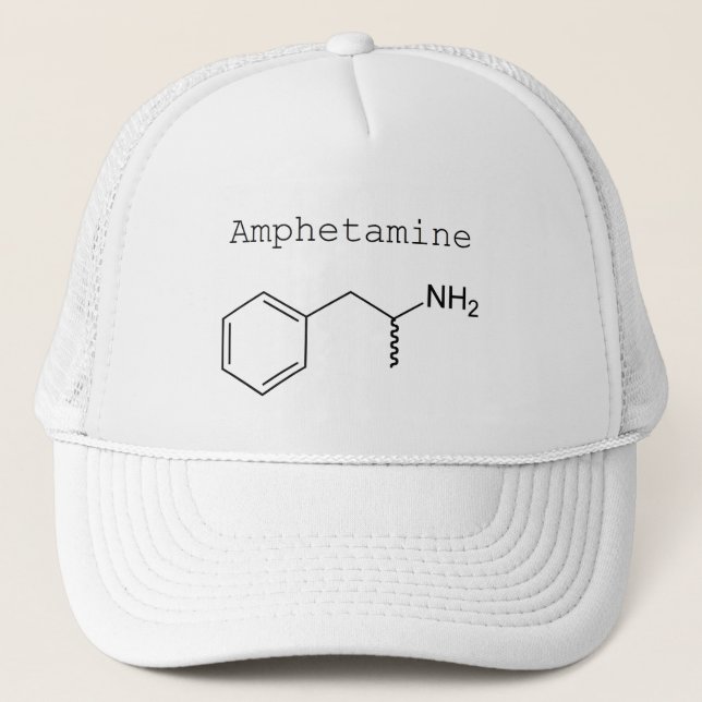 Amphetaminemolekylhatt Keps (Framsida)