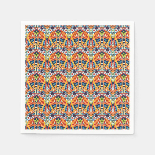 Amphibian Amigos Pappersservett (Framsidan)