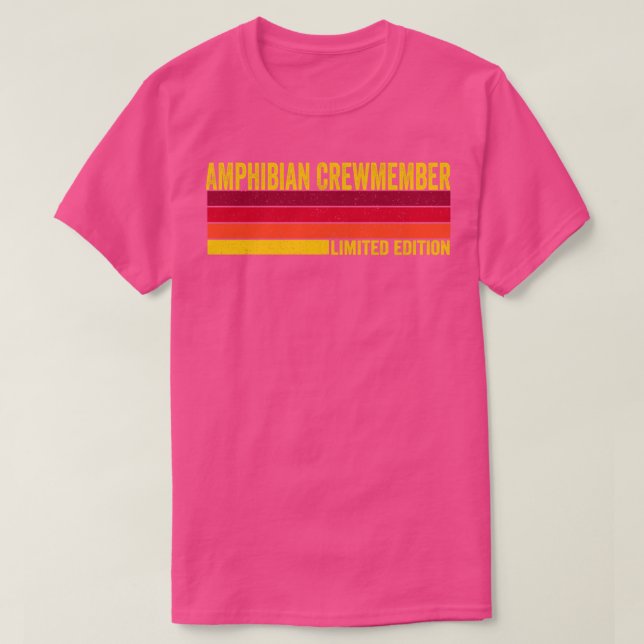 Amphibian Crewmedlem T Shirt (Design framsida)