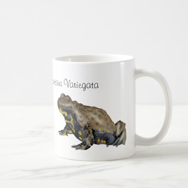 Amphibians, Reptiles & Insects Watercolor Kaffemugg (Höger)