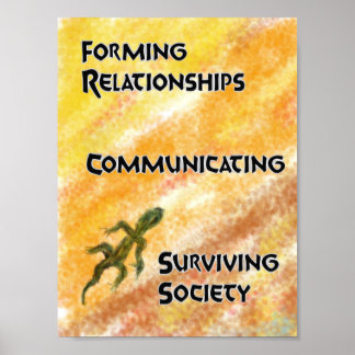 Amphibiansk autism: Torr mark Poster