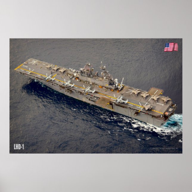 AMPHIBIOUS ASSAULT-FRAKT - LHD-1 POSTER (Framsidan)