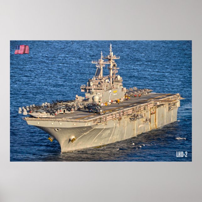 AMPHIBIOUS ASSAULT-FRAKT - LHD-2 POSTER (Framsidan)