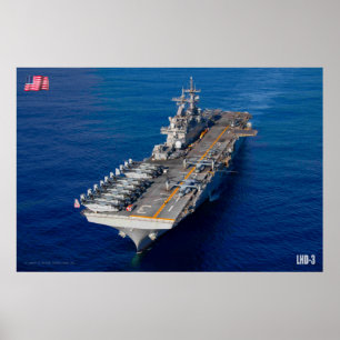 AMPHIBIOUS ASSAULT-FRAKT - LHD-3 POSTER