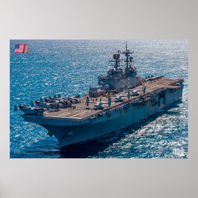 AMPHIBIOUS ASSAULT-FRAKT - LHD-6 POSTER (Framsidan)