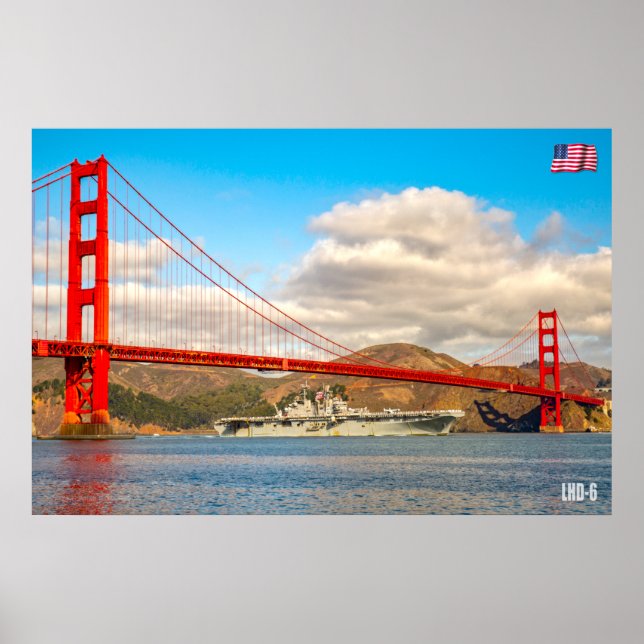 AMPHIBIOUS ASSAULT-FRAKT - LHD-6 POSTER (Framsidan)