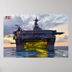 AMPHIBIOUS ASSAULT-FRAKT - LHD-7 POSTER