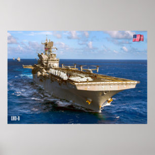 AMPHIBIOUS ASSAULT-FRAKT - LHD-8 POSTER