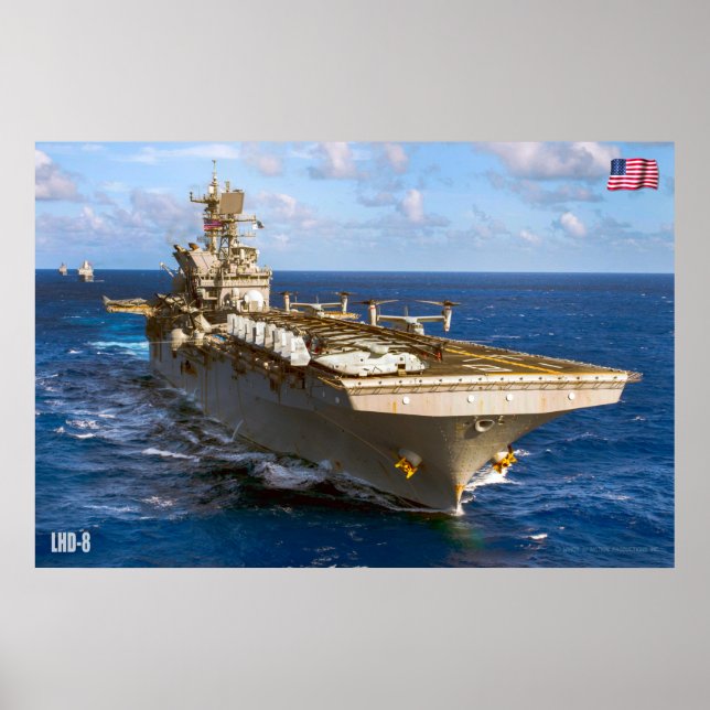 AMPHIBIOUS ASSAULT-FRAKT - LHD-8 POSTER (Framsidan)