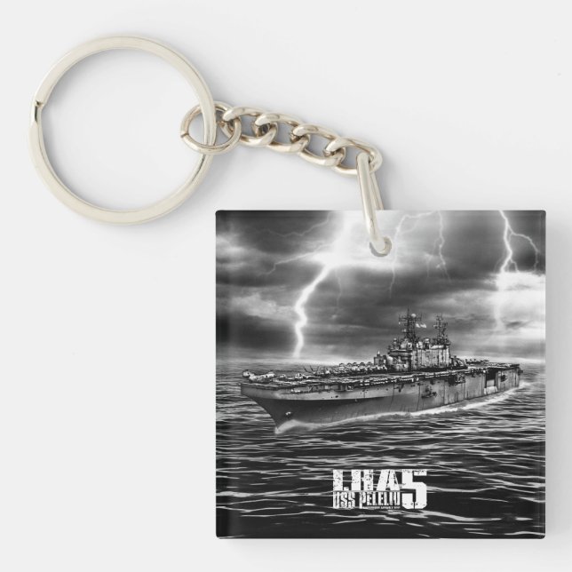 Amphibious Attault frakt Peleliu Aif-nyckelkedja (Framsidan)