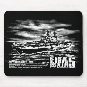 Amphibious Attault frakt Peleliu Mousepad Musmatta