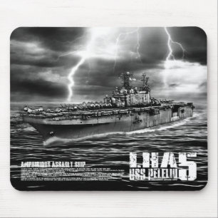 Amphibious Attault frakt Peleliu Mousepad Musmatta