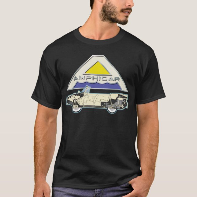 Amphicar snitt-bortVARV T-shirt (Framsida)