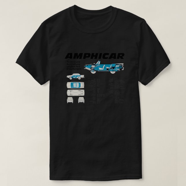 AMPHICAR T SHIRT (Design framsida)