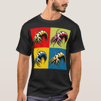 Amphipod Sponge Art Coola under vatten T Shirt