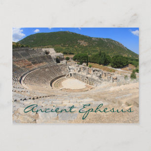 Amphiteater i det antika Ephesus-moderna Turkiet Vykort
