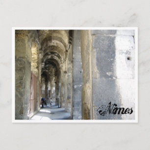 Amphiteater, nimes, Frankrike Vykort