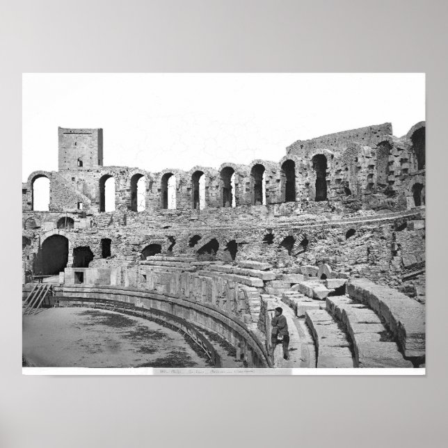 Amphiteaterns insida-vy poster (Framsidan)