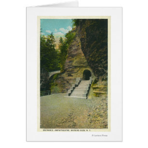 Amphitheater Entrance View Hälsningskort