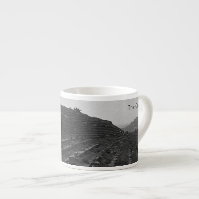 Amphitheater Limestone Quarry in Crimea Espressomugg (Framsida höger)