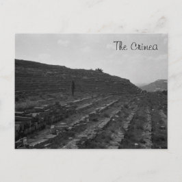 Amphitheater Limestone Quarry in Crimea Vykort