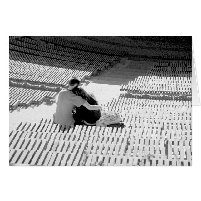 Amphitheater of kärlek - Postcard Hälsningskort (Framsidan Horizontal)