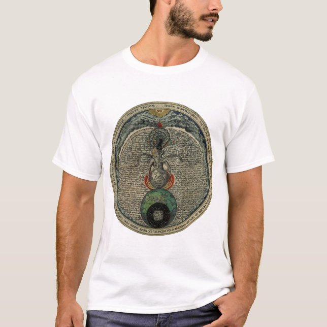 Amphitheatrum sapientiaeaeternae t-shirt (Framsida)