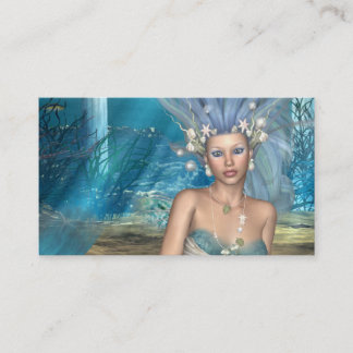 Amphitrite sjöjungfruvisitkort visitkort