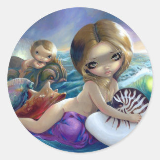"Amphitrite" Sticker Runt Klistermärke