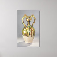 Amphora med skaft i form av dragon
