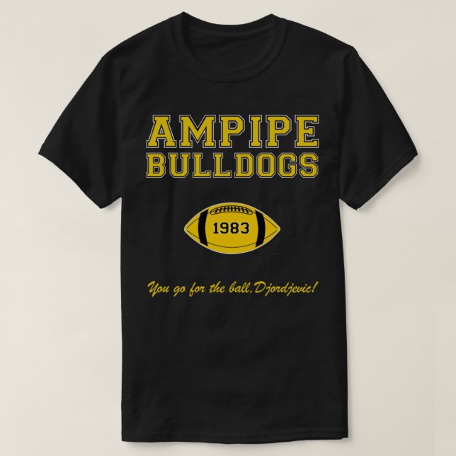 Ampipe Football Alternates Baseball ¾ Sleeve T-Shi T Shirt (Design framsida)