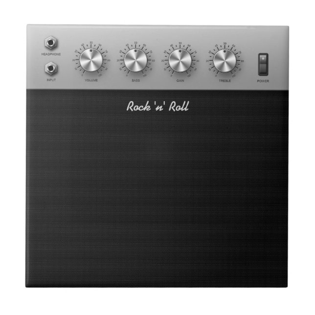 Amplificateur de guitare kakelplatta (Framsidan)