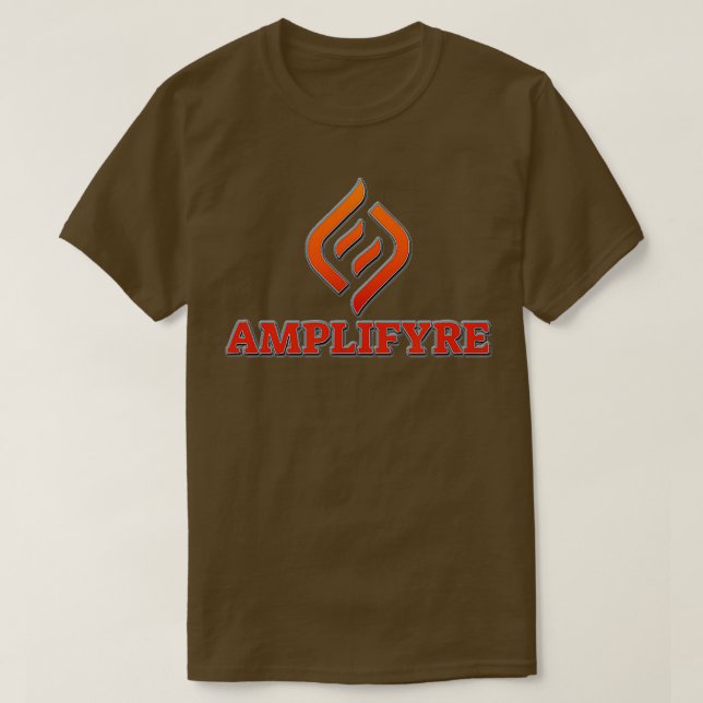 Amplifyre A Cappella Club (Full Logo)  T Shirt (Design framsida)
