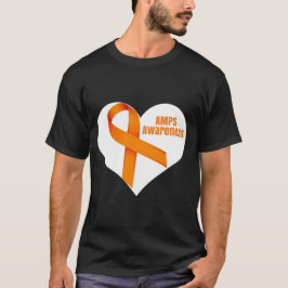 AMPS Awareness hjärta T Shirt