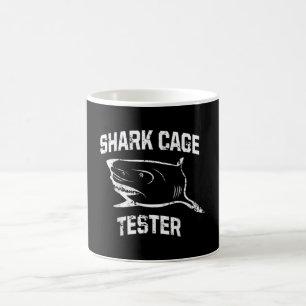 Ampu Humor Shark Leg Arm Funny Recovery Gifts Kaffemugg