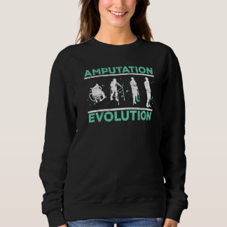 Amputation Evolution Amputee Amputated Surgery   T Shirt