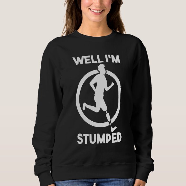 Amputation Surgery Amputee Prosthetic Leg... T Shirt (Framsida)