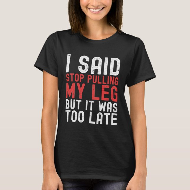 Amputation Surgery Recovery Humor Handicap Leg Arm T Shirt (Framsida)