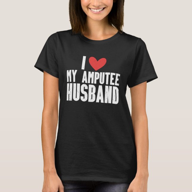 Amputation Surgery Recovery Humor Handicap Leg Arm T Shirt (Framsida)