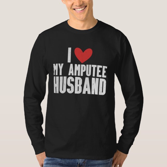 Amputation Surgery Recovery Humor Handicap Leg Arm T Shirt (Framsida)