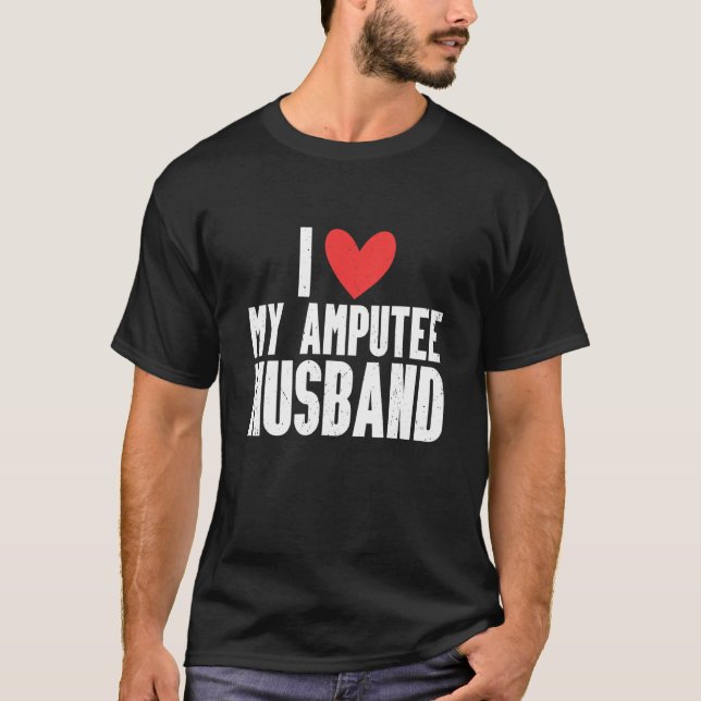 Amputation Surgery Recovery Humor Handicap Leg Arm T Shirt (Framsida)