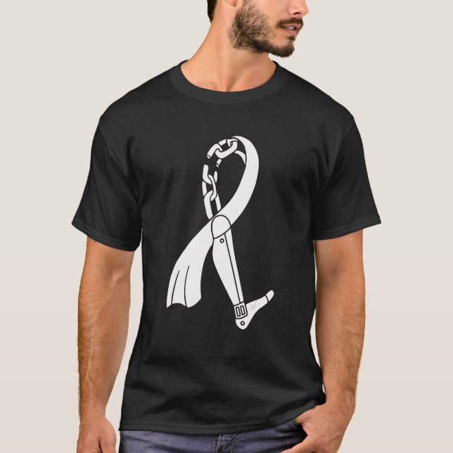 Amputee Design T Shirt (Framsida)