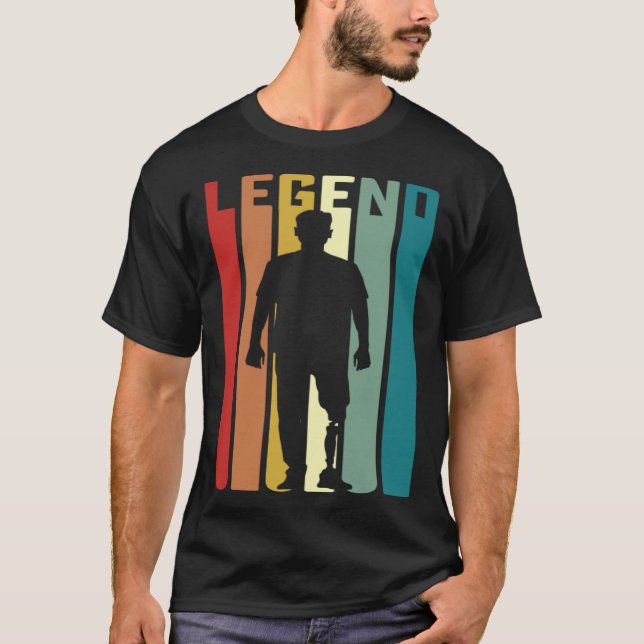 Amputee Hero Legend T Shirt (Framsida)
