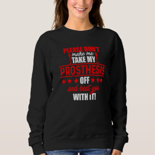 Amputee Humor Beat Leg Arm Funny Recovery 2 T Shirt