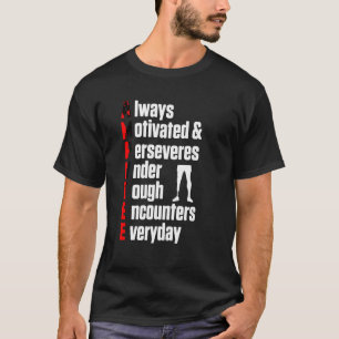 Amputee Humor Definition Leg Arm Funny Recovery Gi T Shirt