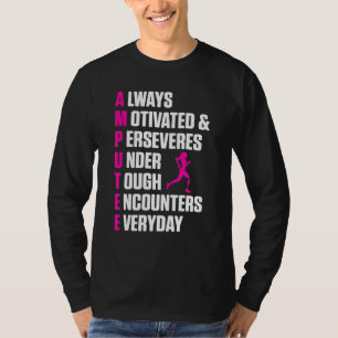 Amputee Humor Definition Leg Arm Funny Recovery T Shirt