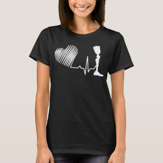 Amputee Humor Heartslag Leg Arm Funny Recovery Gif T Shirt