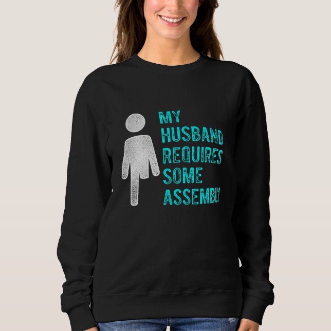 Amputee Humor Husband Assembly Leg Arm  Recovery 3 T Shirt (Framsida)