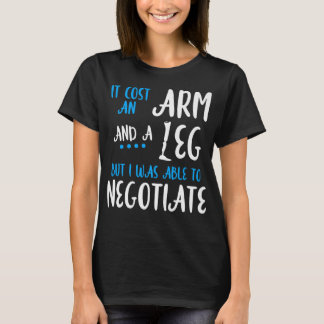 Amputee Humor Leg Arm Funny Recovery Premium T Shirt