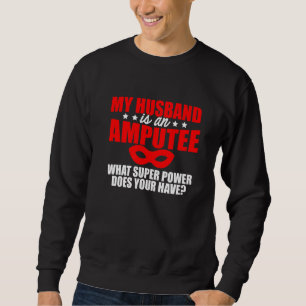 Amputee Humor Make Leg Arm Funny Recovery 2 Lång Ärmad Tröja